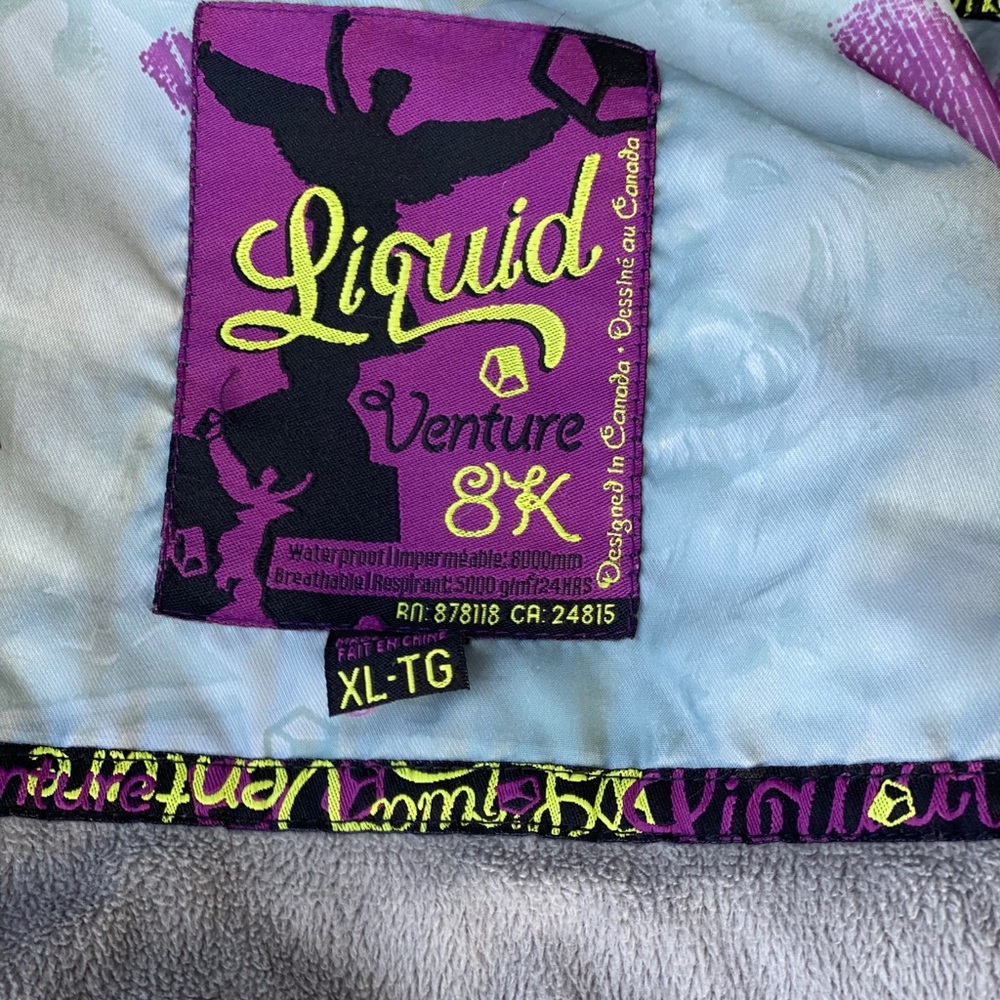 Liquid Girls size Extra Large Ski Jacket - Picture 10 of 10